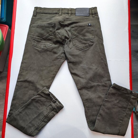 Zoo York jeans slim fit straight army green men's size 28 - Picture 3 of 12